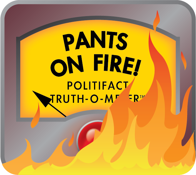 Trump said the pace of California ballot counting proves a rigged election. Pants on Fire!