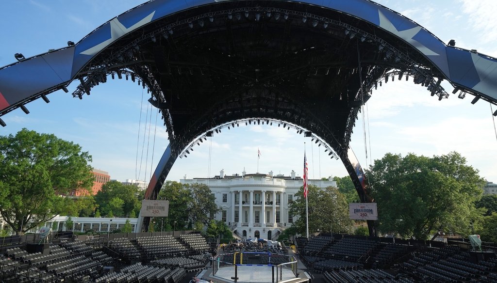 On Trump’s birthday, UFC fights at the White House. How did other presidents celebrate birthdays?