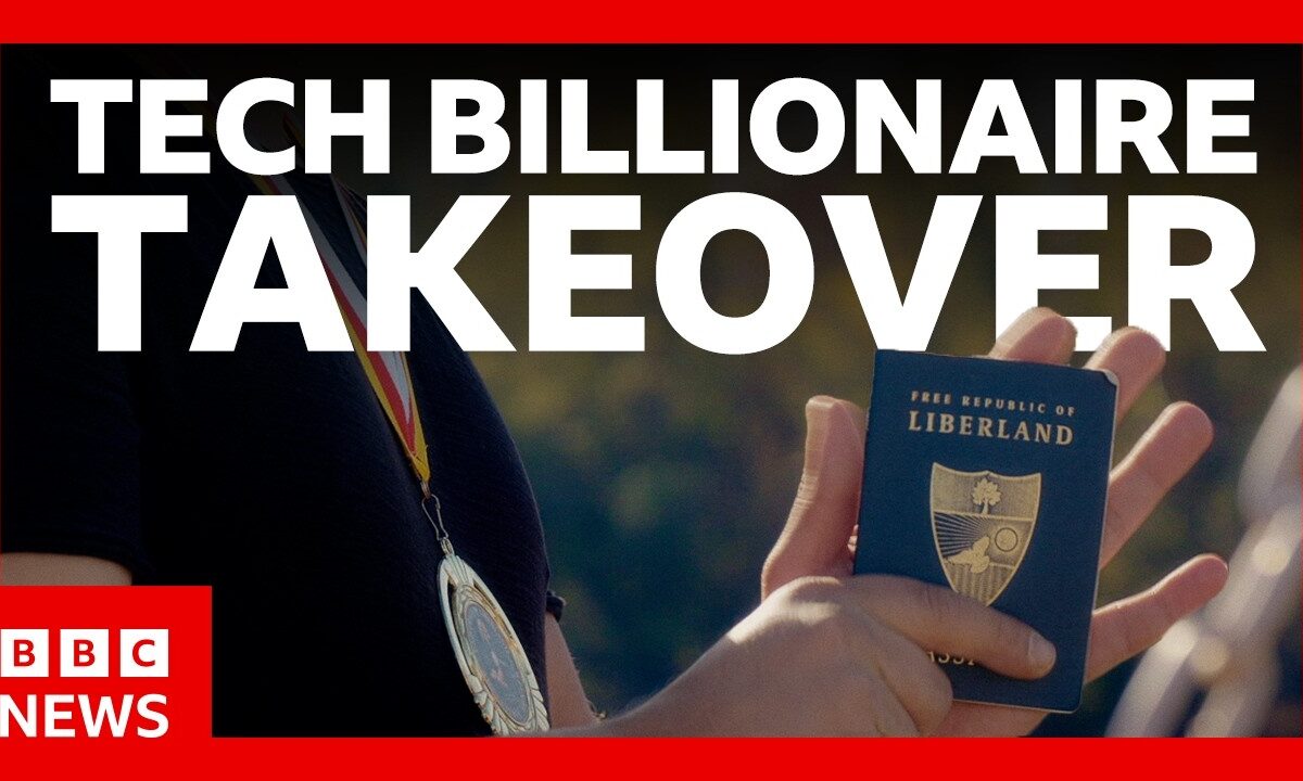 Can tech billionaires replace democracy? | BBC News