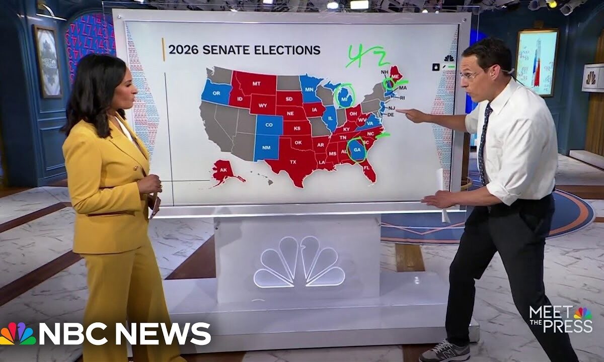 Kornacki: Which states Democrats ‘have to win’ for control of Congress