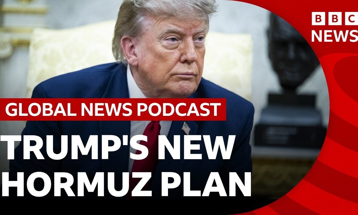 Trump’s new Strait of Hormuz plan | BBC News