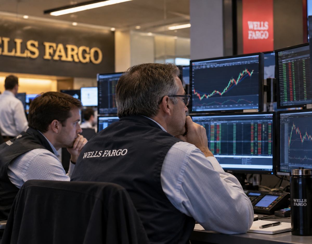 Wells Fargo cuts S&P 500 target as AI worries mount in tech