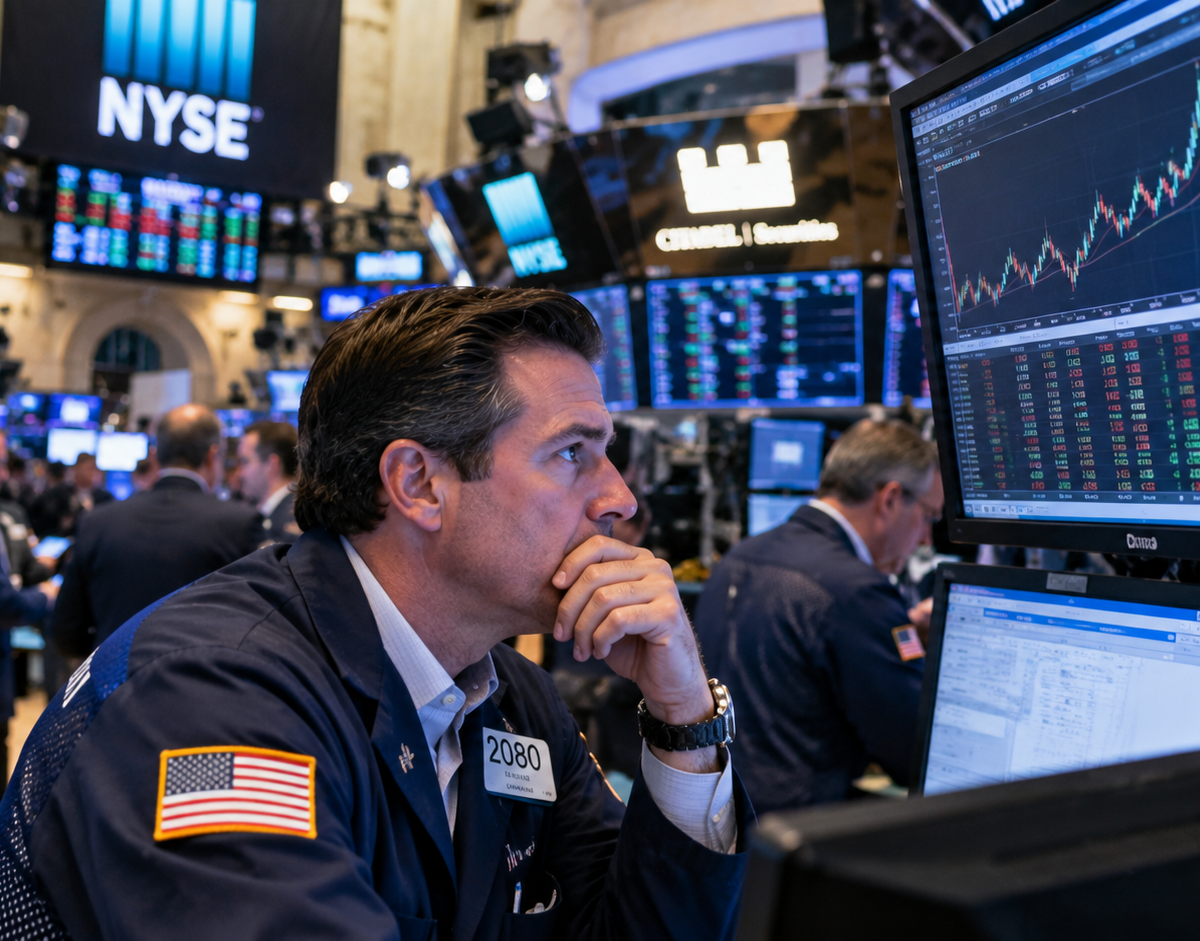 Dow falls 1.25% as oil tops $117 and investors await Fed, big tech earnings